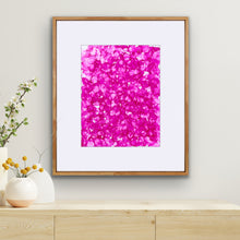 Indlæs billede til gallerivisning Kosmos i Flor - Pink Dreams<br>73x86 cm.<br>Originalt værk