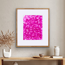 Indlæs billede til gallerivisning Kosmos i Flor - Pink Dreams<br>73x86 cm.<br>Originalt værk