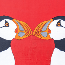 Indlæs billede til gallerivisning Aske & Pot<br>Rainbow Edition<br>Originalt værk<br>Akryl på lærred<br>80 x 100 cm.<br>(2024)