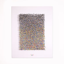 Indlæs billede til gallerivisning For Every Needle in My Soul<br>Rainbow Edition<br>Originalt værk<br>Mixed media<br>40 x 50 cm<br>(2025)