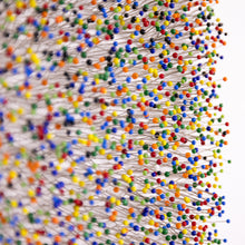 Indlæs billede til gallerivisning For Every Needle in My Soul<br>Rainbow Edition<br>Originalt værk<br>Mixed media<br>40 x 50 cm<br>(2025)