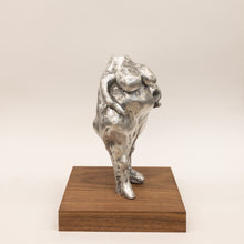 Indlæs billede til gallerivisning <font color="blue">Støt Lokal Kunst</font><br>RO<br>19x19x26 cm.<br><font color="#c0c0c0">Aluminium</font>