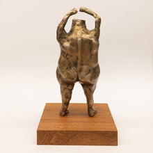 Load image into Gallery viewer, <font color="#CD7F32">Bronze sculpture</font><br>SHIELD<br>19x19x23 cm.