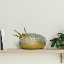 Indlæs billede til gallerivisning Ædelsten - Gylden Krystal<br>Stor<br>Skulptur<br>20x11,5x12,5 cm.