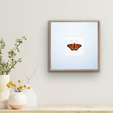 Indlæs billede til gallerivisning Forår i mit hjerte - Sommerflamme<br>50 x 50 cm.