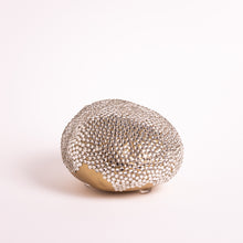 Indlæs billede til gallerivisning Ædelsten - Guld lamé og Diamanter<br>Skulptur<br>10.5x11x7 cm.