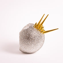 Indlæs billede til gallerivisning Savanne - Næsehorn<br>Skulptur<br>14x11x13 cm.