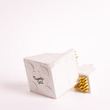 Indlæs billede til gallerivisning Savanne - Solnegang bag Steppe<br>Skulptur<br>8x8x14,5 cm.