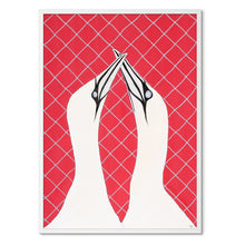 Indlæs billede til gallerivisning <i>Flere varianter på lager</i><br>Gannets in Love<br>Originalt værk<br>Akvarel<br>50 x 70 cm<br><font color="blue">Kan kun købes på Færøerne</font>