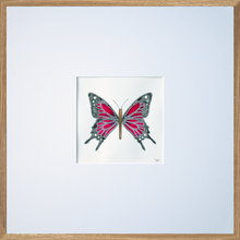 Indlæs billede til gallerivisning Forår i mit hjerte - Midnat<br>50 x 50 cm.