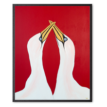 Indlæs billede til gallerivisning Guldsmed<br>Gold Edition<br>Originalt værk<br>Akryl på lærred<br>80 x 100 cm.