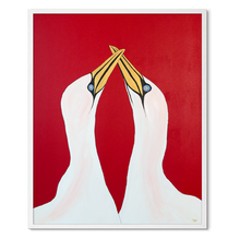 Indlæs billede til gallerivisning Guldsmed<br>Gold Edition<br>Originalt værk<br>Akryl på lærred<br>80 x 100 cm.