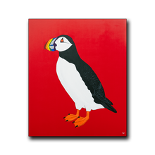 Indlæs billede til gallerivisning Drømmeren<br>Rainbow Edition<br>Originalt værk<br>Akryl på lærred<br>100 x 120 cm<br>(2025)