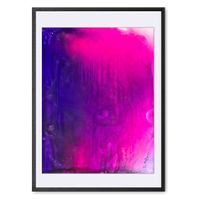 Indlæs billede til gallerivisning Kosmos i Flor - Pink Stellar<br>50x70 cm.<br>Originalt værk