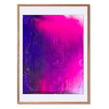 Indlæs billede til gallerivisning Kosmos i Flor - Pink Stellar<br>50x70 cm.<br>Originalt værk