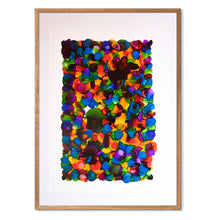 Indlæs billede til gallerivisning Galaxies<br>Månestøv<br>70 x 100 cm.<br>Originalt værk<br><font color="blue">Kan kun købes på Færøerne</font>