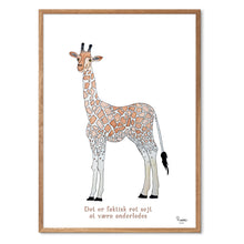 Indlæs billede til gallerivisning Giraffen Gabi<br>Flere varianter<br><i>Med</i> og <i>uden</i> ord