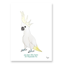 Indlæs billede til gallerivisning Kakaduen Kiki<br>Flere varianter<br><i>Med</i> og <i>uden</i> ord