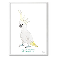 Indlæs billede til gallerivisning Kakaduen Kiki<br>Flere varianter<br><i>Med</i> og <i>uden</i> ord