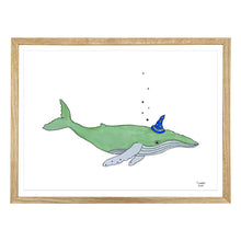 Indlæs billede til gallerivisning Tryllekunstneren<br>30 x 40 cm.<br>Originalt værk