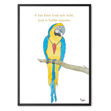 Indlæs billede til gallerivisning Papegøjen Peppeline<br>Flere varianter<br><i>Med</i> og <i>uden</i> ord