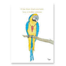 Indlæs billede til gallerivisning Papegøjen Peppeline<br>Flere varianter<br><i>Med</i> og <i>uden</i> ord