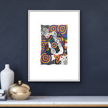 Indlæs billede til gallerivisning Søskende - Love Edition<br>50 x 70 cm<br>Originalt værk