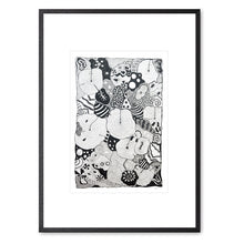 Indlæs billede til gallerivisning Søskende - Peace Edition<br>50 x 70 cm<br>Originalt værk