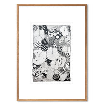 Indlæs billede til gallerivisning Søskende - Peace Edition<br>50 x 70 cm<br>Originalt værk