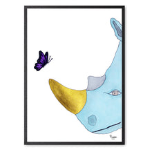 Indlæs billede til gallerivisning Sommerfuglen Svala<br>Flere varianter<br><i>Med</i> og <i>uden</i> ord