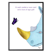 Indlæs billede til gallerivisning Sommerfuglen Svala<br>Flere varianter<br><i>Med</i> og <i>uden</i> ord