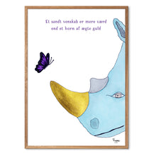 Indlæs billede til gallerivisning Sommerfuglen Svala<br>Flere varianter<br><i>Med</i> og <i>uden</i> ord