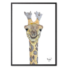 Indlæs billede til gallerivisning Frøken Halsbrand<br>Flere varianter<br>Nummereret kunst-print