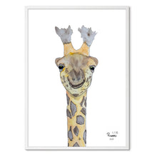 Indlæs billede til gallerivisning Frøken Halsbrand<br>Flere varianter<br>Nummereret kunst-print