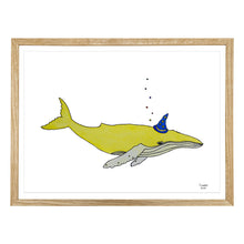 Indlæs billede til gallerivisning Tryllekunstneren<br>30 x 40 cm.<br>Originalt værk