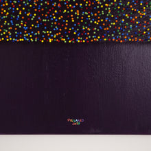 Indlæs billede til gallerivisning For Every Needle in My Soul&lt;br&gt;Rainbow Edition&lt;br&gt;Originalt værk&lt;br&gt;Mixed media&lt;br&gt;40 x 50 cm&lt;br&gt;(2025)
