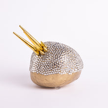 Indlæs billede til gallerivisning Ædelsten - Gylden Krystal&lt;br&gt;Mini&lt;br&gt;Skulptur&lt;br&gt;14x10x12 cm.
