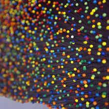 Indlæs billede til gallerivisning For Every Needle in My Soul&lt;br&gt;Rainbow Edition&lt;br&gt;Originalt værk&lt;br&gt;Mixed media&lt;br&gt;40 x 50 cm&lt;br&gt;(2025)

