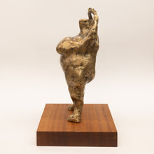 Load image into Gallery viewer, <font color="#CD7F32">Bronze sculpture</font><br>SHIELD<br>19x19x23 cm.
