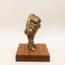 Load image into Gallery viewer, <font color="#CD7F32">Bronze sculpture</font><br>CALM<br>19x19x26 cm.
