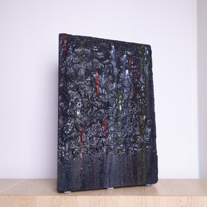 Ekko<br>40 x 9.5 x 60 cm.<br>Akryl på beton