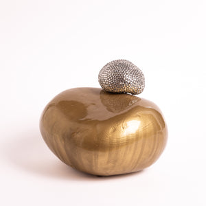 Ædelsten - Guld<br>Med <i>eller</i> uden Mini Diamant<br>