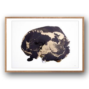 Absurditetens Galakse<br>100 x 70 cm.<br>Originalt værk<br><font color="blue">Kan kun købes på Færøerne</font>