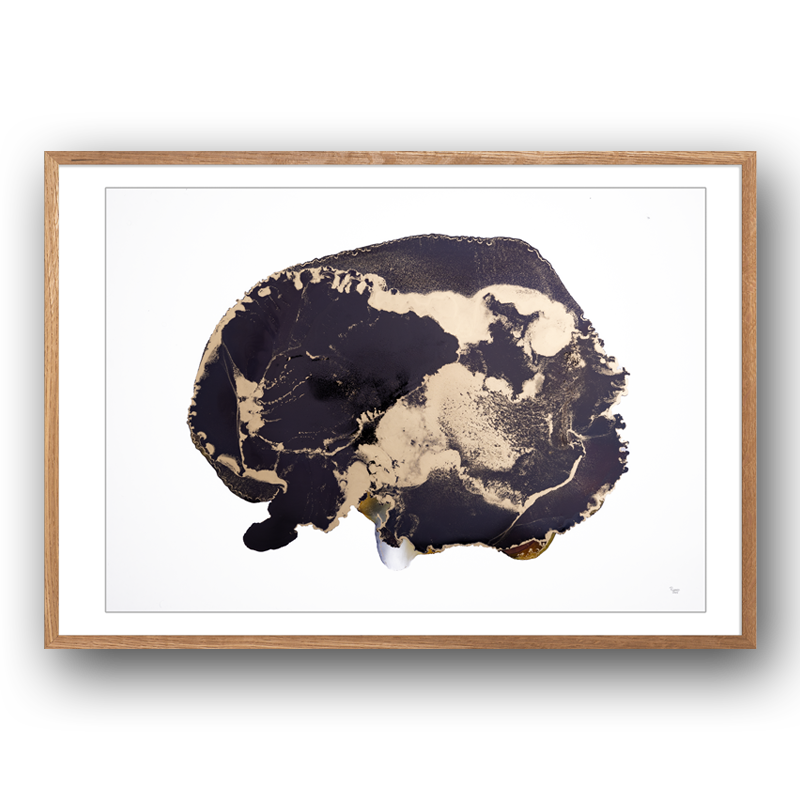 Absurditetens Galakse<br>100 x 70 cm.<br>Originalt værk<br><font color=