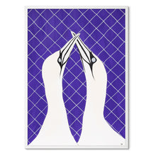 Indlæs billede til gallerivisning &lt;i&gt;Flere varianter på lager&lt;/i&gt;&lt;br&gt;Gannets in Love&lt;br&gt;Originalt værk&lt;br&gt;Akvarel&lt;br&gt;50 x 70 cm&lt;br&gt;&lt;font color=&quot;blue&quot;&gt;Kan kun købes på Færøerne&lt;/font&gt;
