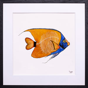 Bullerbasse<br>20 x 20 cm.<br>Originalt værk