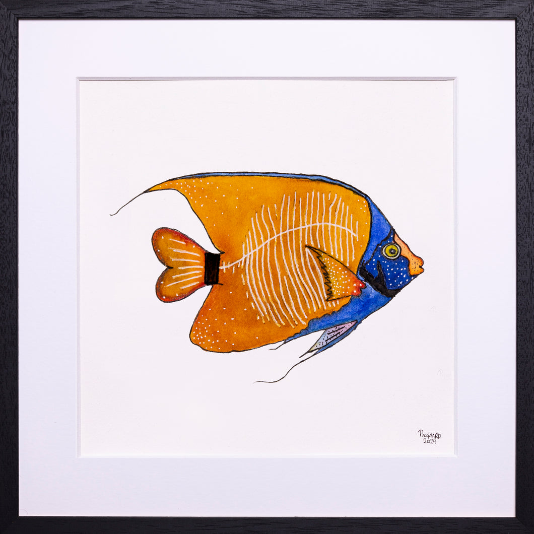 Bullerbasse<br>20 x 20 cm.<br>Originalt værk