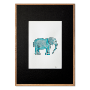 Forglem mig ej<br>30 x 40 cm.<br>Originalt værk