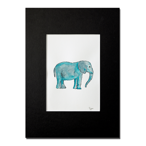 Forglem mig ej<br>30 x 40 cm.<br>Originalt værk