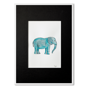 Forglem mig ej<br>30 x 40 cm.<br>Originalt værk